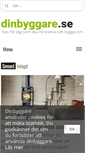 Mobile Screenshot of dinbyggare.se