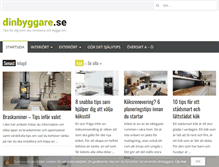 Tablet Screenshot of dinbyggare.se
